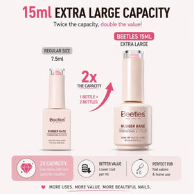 beetles Gel Polish 15ml bottle with neutral shades