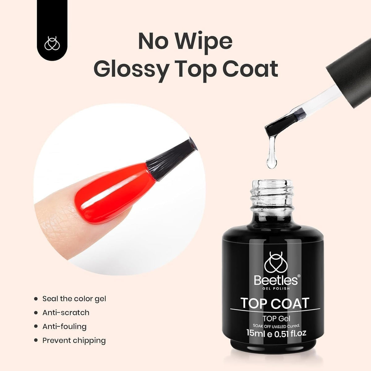 beetles Gel Polish 15ml Liquid Latex bottle