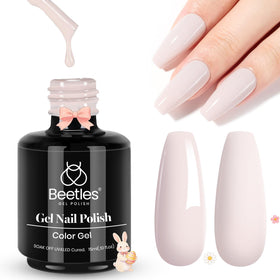 beetles Gel Polish 15ML stone beige gel nail polish front view