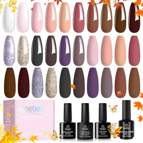 beetles Gel Polish 16 Colors set in a gift box