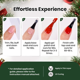 beetles Gel Polish 36-color set with glitter finishes