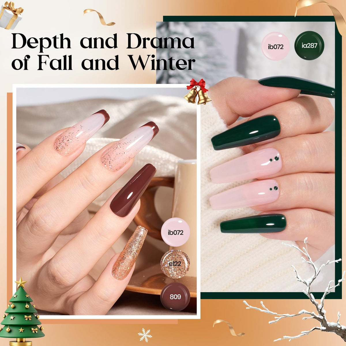 beetles Gel Polish 48 Colors Gel Nail Polish Set matte top coat