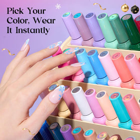 beetles Gel Polish 48 Colors Gel Nail Polish Set nail tools included