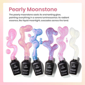 beetles Gel Polish 6 Colors Mermaid Pearl Gel Set packaging