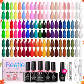 beetles Gel Polish 60 Colors Gel Nail Polish Set front view