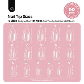 beetles Gel Polish Apex Nail Tips in use on nails