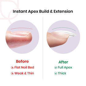beetles Gel Polish Apex Nail Tips showing various sizes