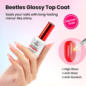 beetles Gel Polish application brush detail