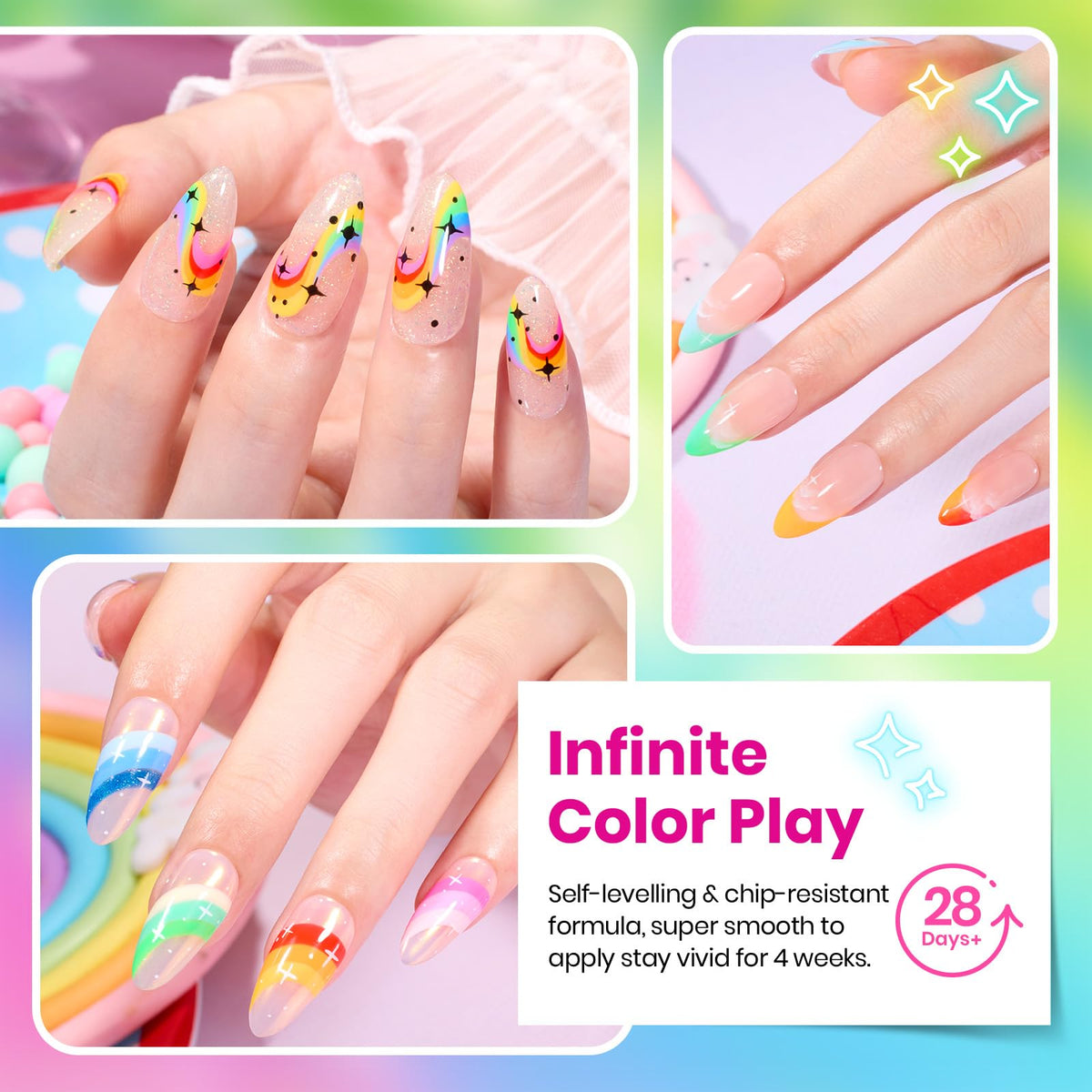 beetles Gel Polish application on nails
