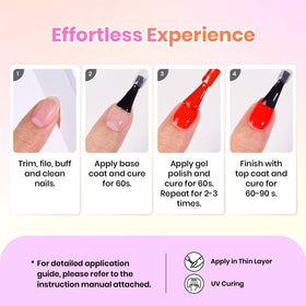 beetles Gel Polish application on nails