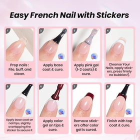 beetles Gel Polish application on nails