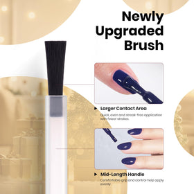 beetles Gel Polish application process on nails