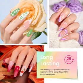 beetles Gel Polish application process with brushes
