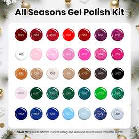 beetles Gel Polish application process with UV lamp
