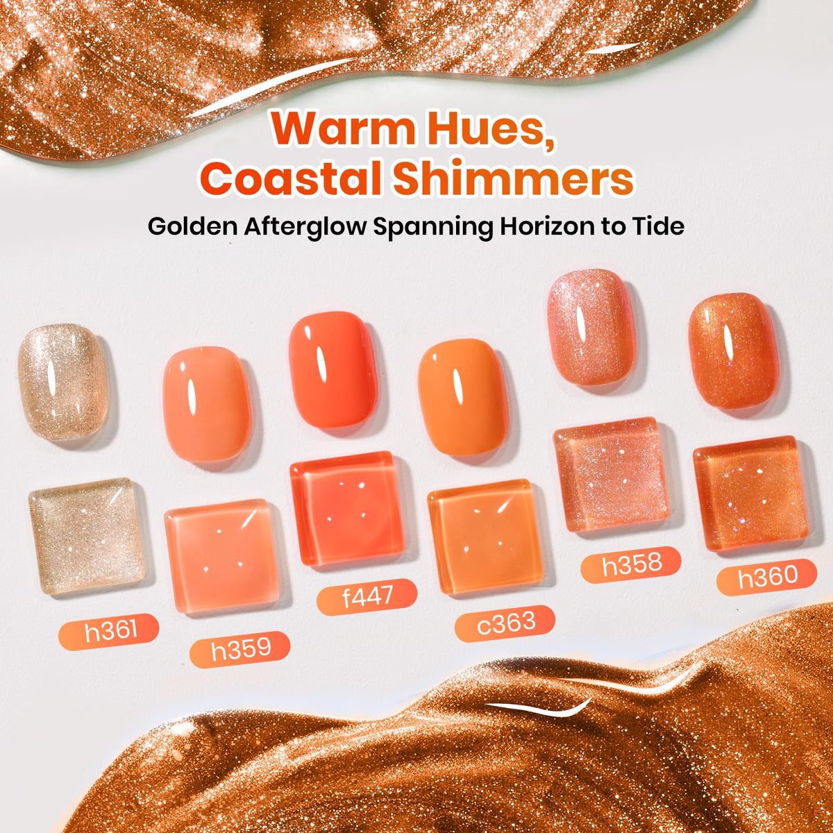 beetles Gel Polish application process with UV lamp