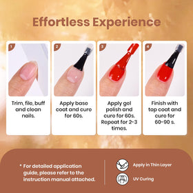 beetles Gel Polish application tools and set