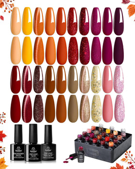 beetles Gel Polish Autumn Aura Set 23Pcs front view