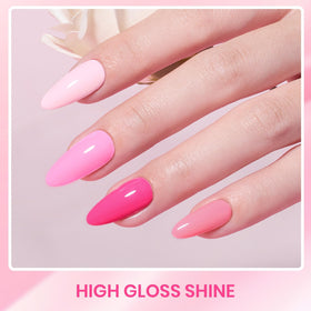 beetles Gel Polish baby pink shade bottle