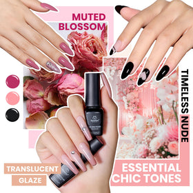 beetles Gel Polish Base and Top Coats included in the kit