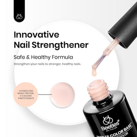 beetles Gel Polish Base Coat 15ml bottle with cap