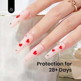 beetles Gel Polish Base Coat 15ml texture close-up
