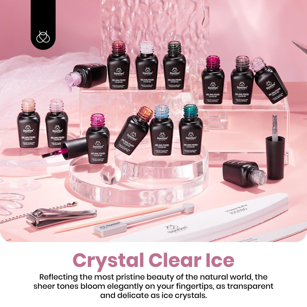 beetles Gel Polish base coat and peel-off base coat