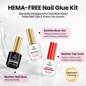 beetles Gel Polish base coat bottle front view