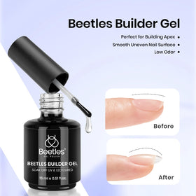 beetles Gel Polish base coat bottle with label