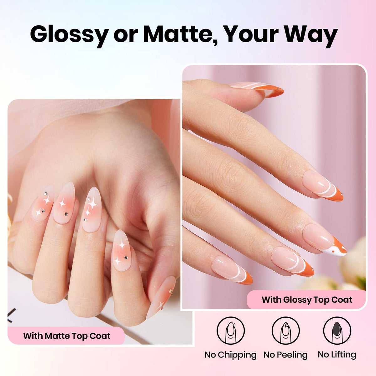 beetles Gel Polish base coat on nails
