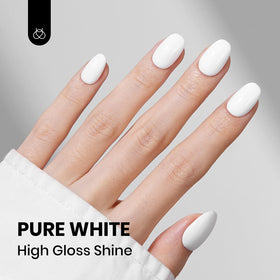 beetles Gel Polish black and white bottles side view