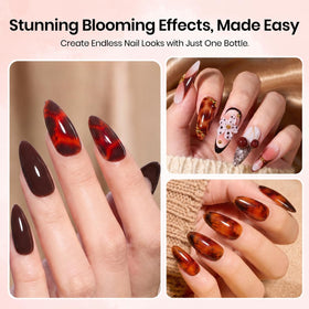 beetles Gel Polish Blooming Gel close-up showing texture