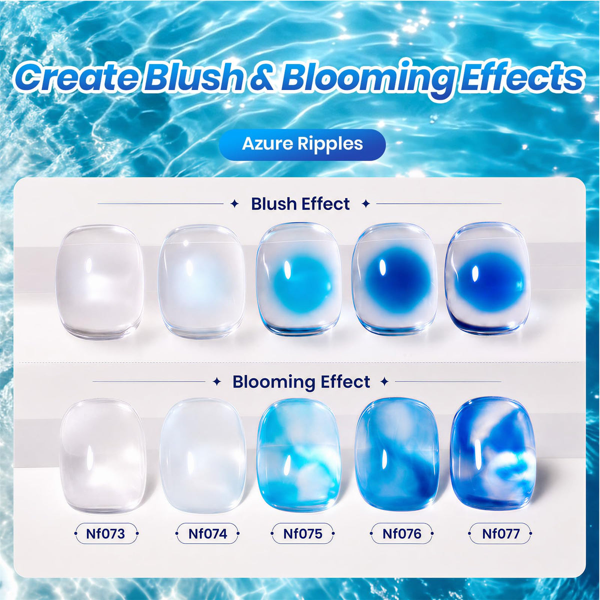 beetles Gel Polish blooming gel for artistic nail designs
