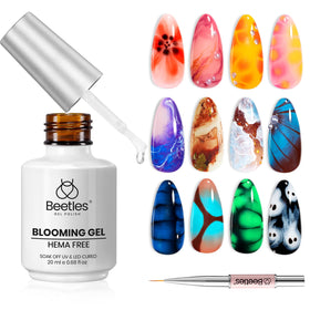 beetles Gel Polish Blooming Gel Nail Polish 20ml bottle front view