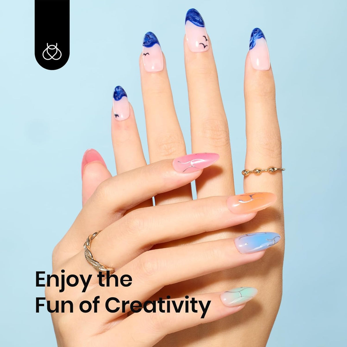 beetles Gel Polish Blooming Gel Nail Polish packaging with brush