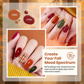 beetles Gel Polish bottle in burgundy shade from Fall Collection