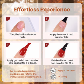 beetles Gel Polish bottle in dark orange shade from Fall Collection
