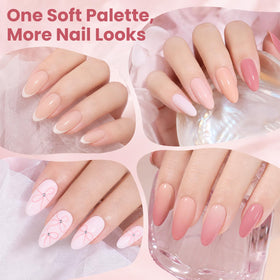 beetles Gel Polish bottles arranged elegantly