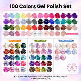 beetles gel polish bottles in various finishes including glitter and pearl