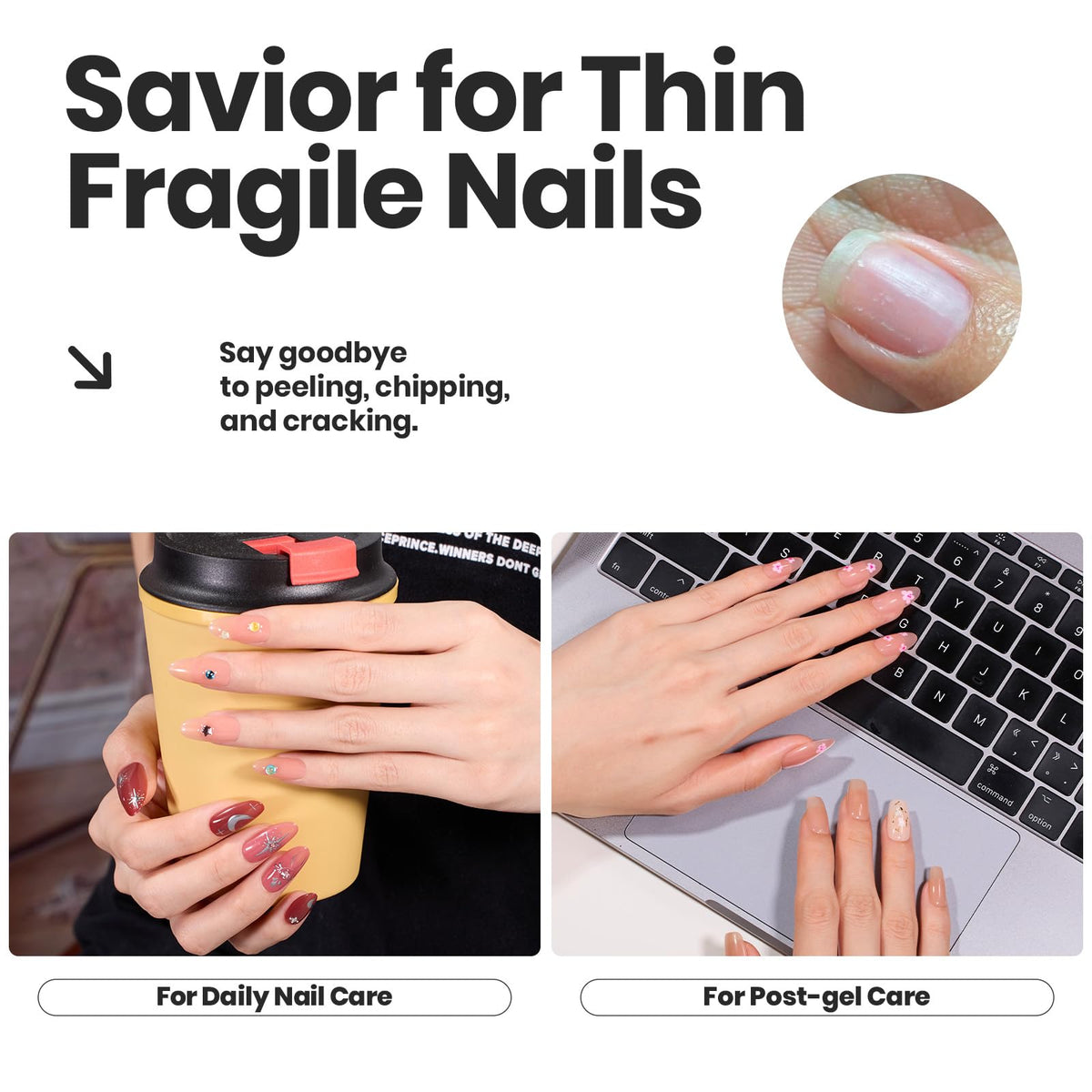 Beetles Gel Polish brown nail polish bottle