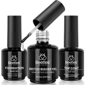 beetles Gel Polish Builder Nail Gel Set 15ml front view