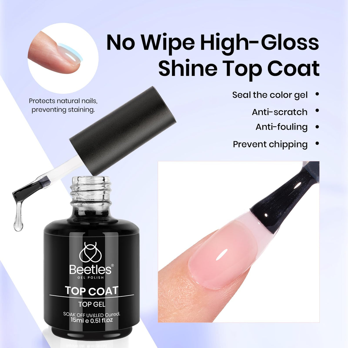 beetles Gel Polish Builder Nail Gel Set packaging