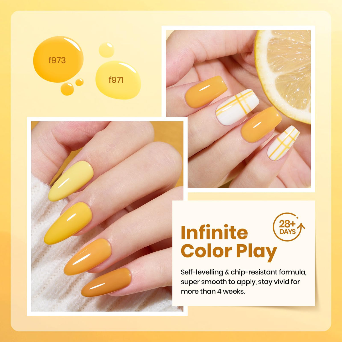 beetles Gel Polish butter yellow shade in bottle
