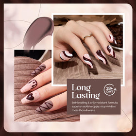 beetles Gel Polish Caramel Cappuccino set packaging