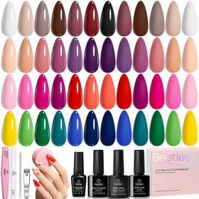 beetles Gel Polish Chic Outfits Collection 25 colours front view