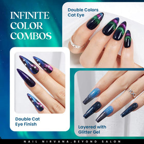 beetles Gel Polish close-up of colour gel bottles