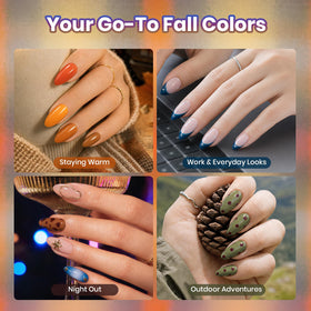 beetles Gel Polish curing under UV light