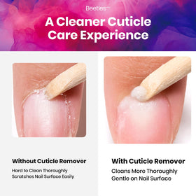 beetles Gel Polish Cuticle Remover 40ml application on nails