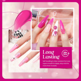 beetles gel polish d714 shade bottle front view