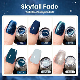 beetles Gel Polish dark blue gel polish bottle close-up