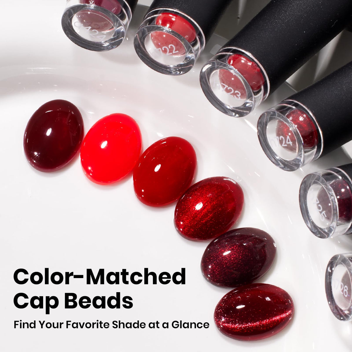 beetles Gel Polish deep berry red gel polish bottle